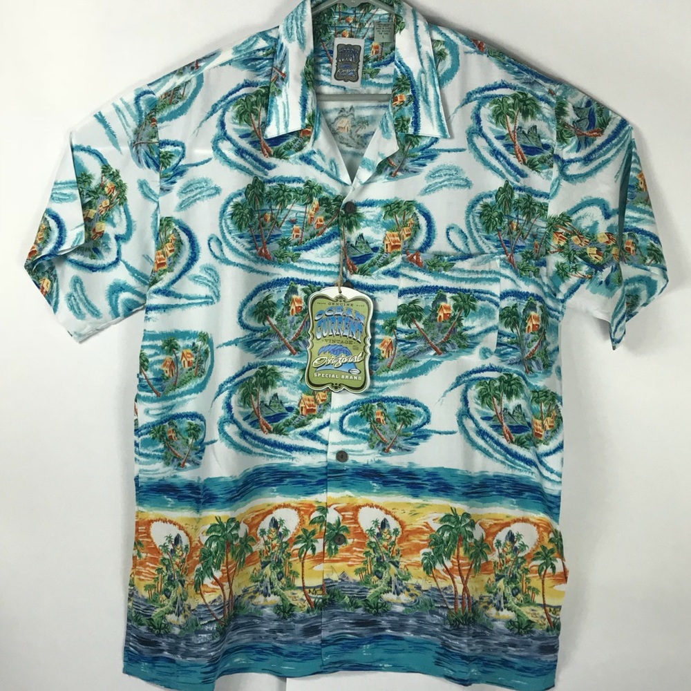 COPY - NEW Ocean Current Vintage Hawaiian Men Shi…